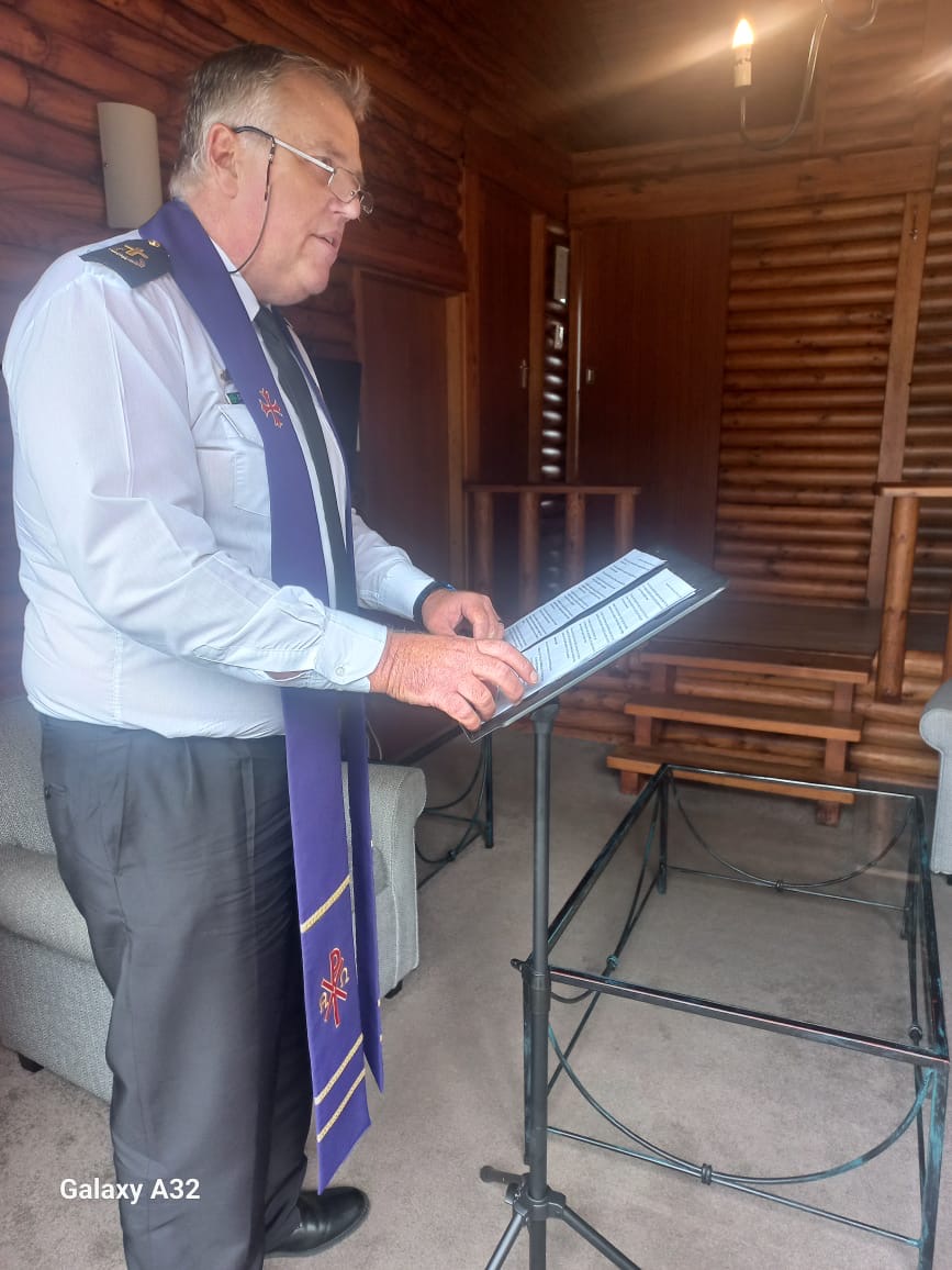 Wedding ceremony by Dr. Gerrit Rademeyer in Piketberg