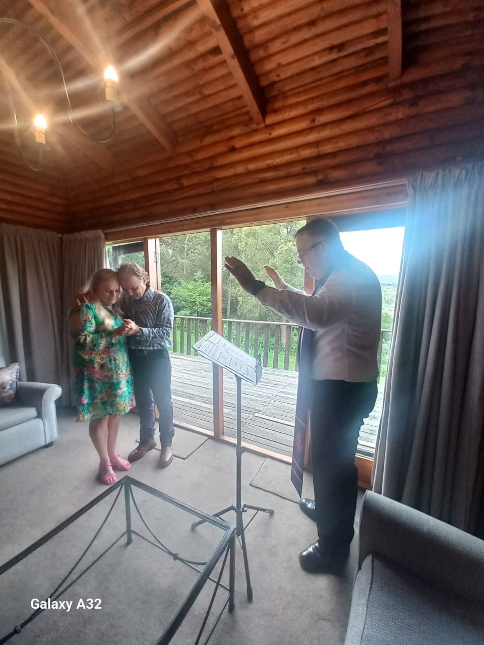 Wedding ceremony by Dr. Gerrit Rademeyer in Piketberg