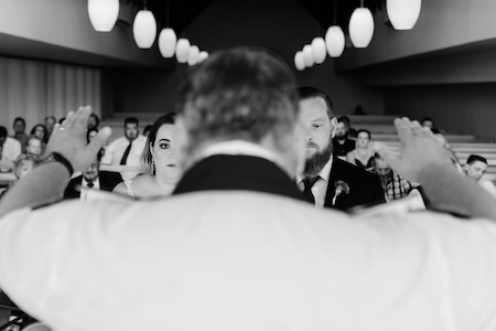 Wedding ceremony by Dr. Gerrit Rademeyer in Piketberg