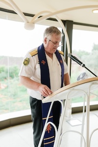 Wedding ceremony by Dr. Gerrit Rademeyer in Piketberg