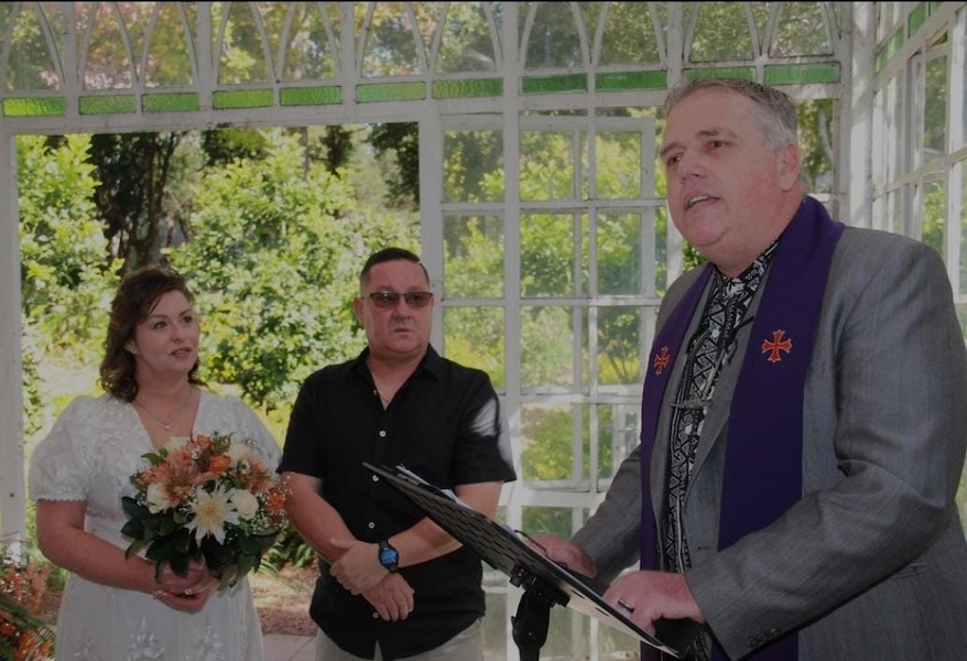Wedding ceremony by Dr. Gerrit Rademeyer in Piketberg