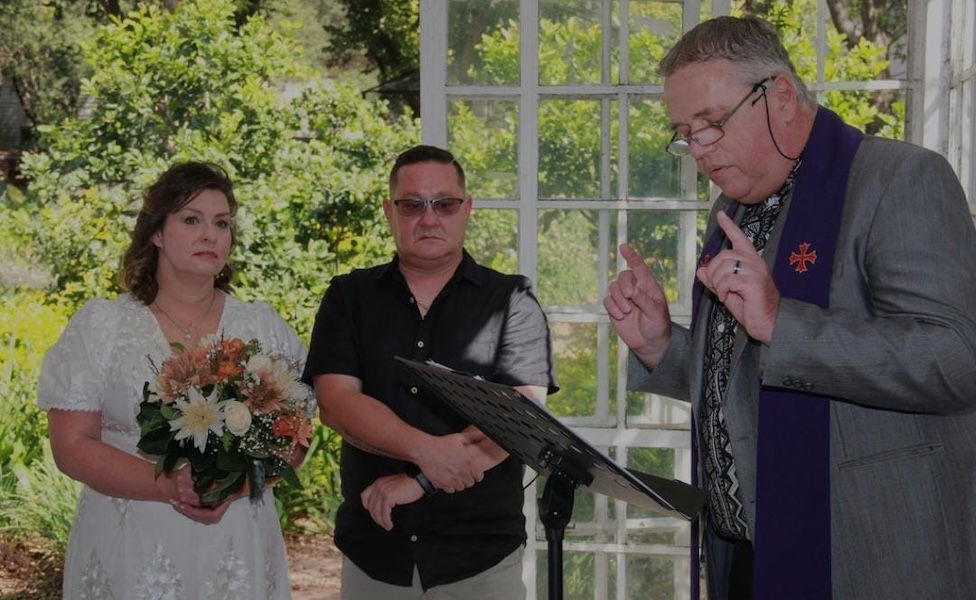 Wedding ceremony by Dr. Gerrit Rademeyer in Piketberg