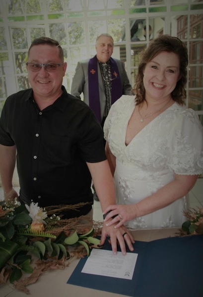 Wedding ceremony by Dr. Gerrit Rademeyer in Piketberg